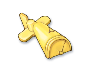 壊れた黄金シャトル