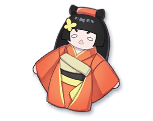 修理済みの髪伸び人形