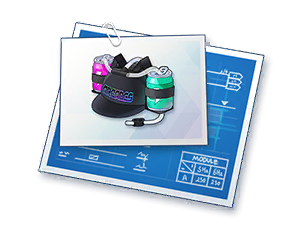 ゲーミングヘルメットの設計図