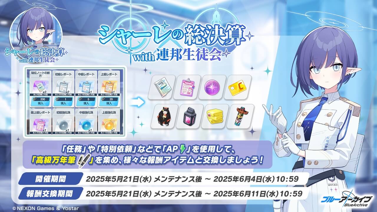 シャーレの総決算with連邦生徒会