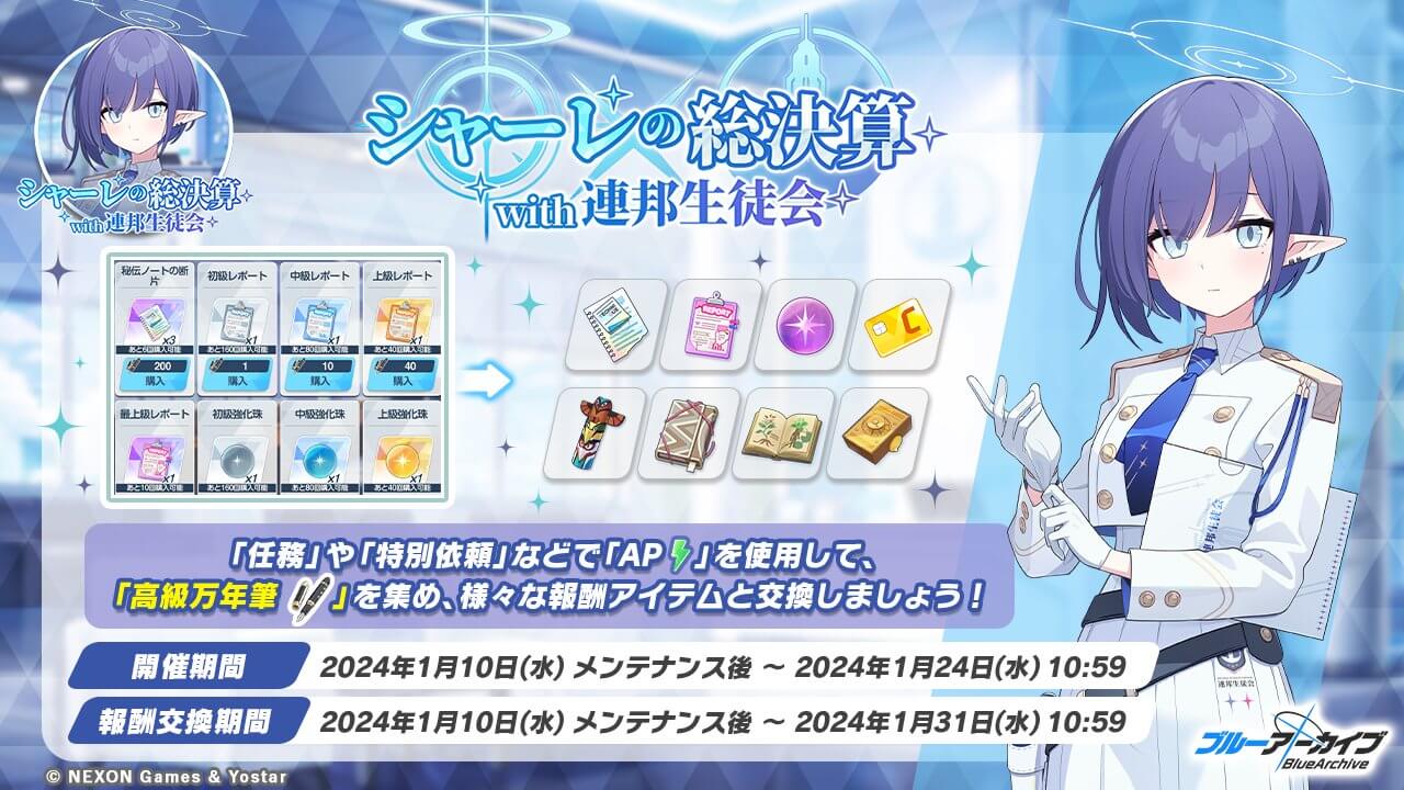 シャーレの総決算with連邦生徒会